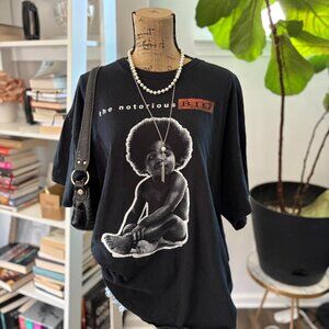 Black The Notorious B.I.G. Tee – Rap Legend Style